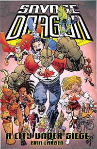 Cover image for Savage Dragon: A City Under Siege