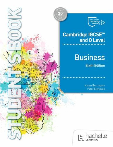 Cover image for Cambridge IGCSE and O Level Business Sixth Edition