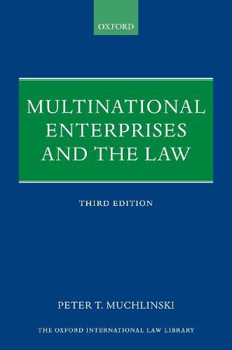 Cover image for Multinational Enterprises and the Law