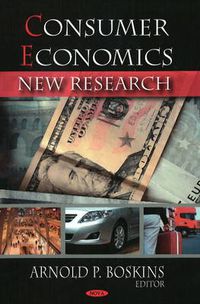 Cover image for Consumer Economics: New Research