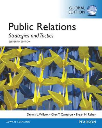 Cover image for Public Relations: Strategies and Tactics, Global Edition