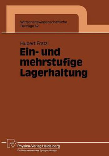 Cover image for Ein- Und Mehrstufige Lagerhaltung