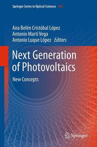 Cover image for Next Generation of Photovoltaics: New Concepts