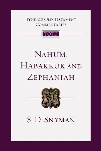 Cover image for Nahum, Habakkuk and Zephaniah: An Introduction and Commentary