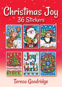 Cover image for Christmas Joy 36 Stickers