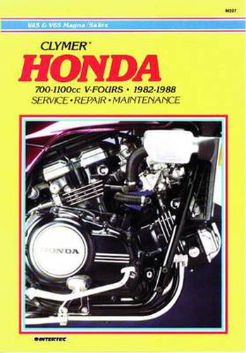 Cover image for Honda 700-1100cc V-Fours 82-88