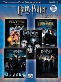 Cover image for Harry Potter Instrumental Solos Movies 1-5