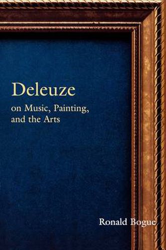 Cover image for Deleuze on Music, Painting, and the Arts