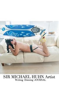 Cover image for Sir Michael Huhn Artist Sexy self Portait with dog