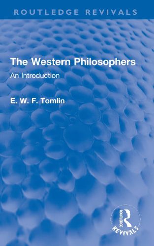 The Western Philosophers