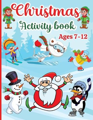 Cover image for Christmas Activity Book for Kids