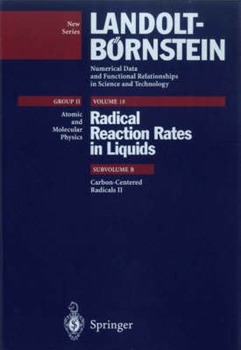 Cover image for Carbon-Centered Radicals II
