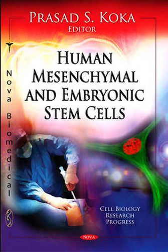 Cover image for Human Mesenchymal & Embryonic Stem Cells