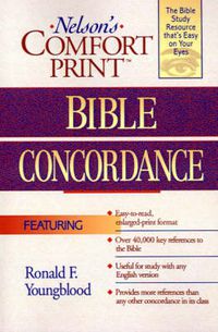 Cover image for Comfort Print Bible Concordance