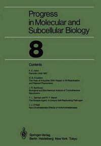 Cover image for Progress in Molecular and Subcellular Biology