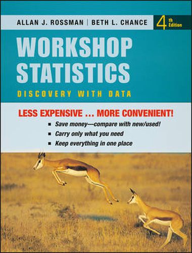Cover image for Workshop Statistics: Discovery with Data