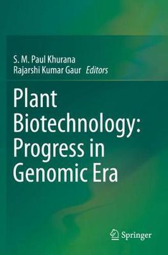 Cover image for Plant Biotechnology:  Progress in Genomic Era