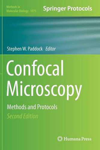 Cover image for Confocal Microscopy: Methods and Protocols