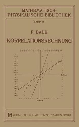 Cover image for Korrelationsrechnung