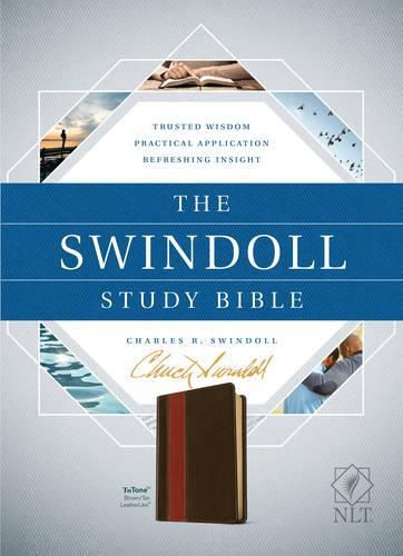 NLT Swindoll Study Bible Brown/Tan, The