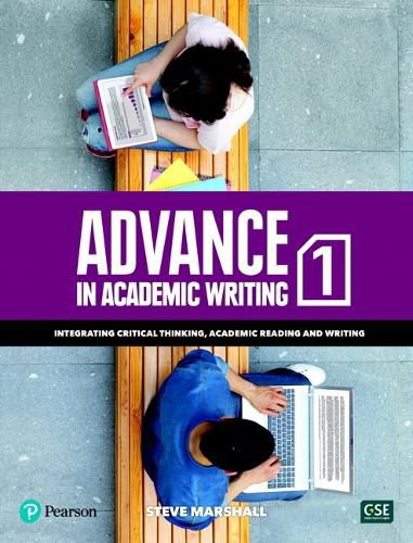 Cover image for Advance in Academic Writing 1 - Student Book with eText & My eLab (12 months), 1/e