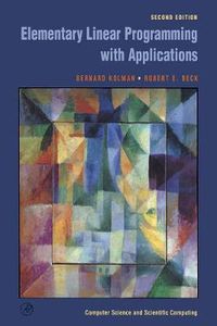 Cover image for Elementary Linear Programming with Applications