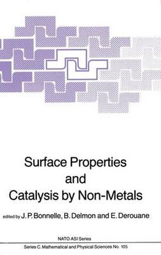 Cover image for Surface Properties and Catalysis by Non-Metals
