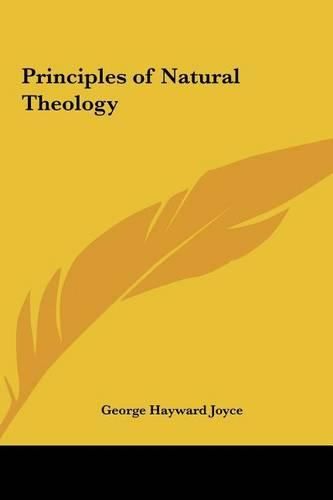 Principles of Natural Theology