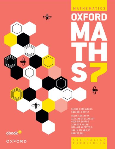 Cover image for Oxford Maths 7 Student Book+obook pro