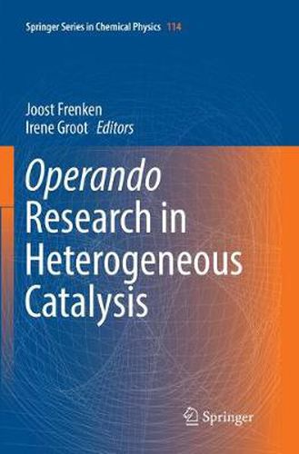 Cover image for Operando Research in Heterogeneous Catalysis