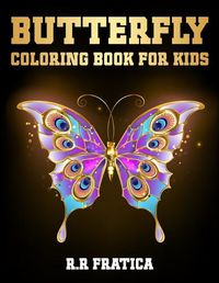 Cover image for Butterfly coloring book for kids