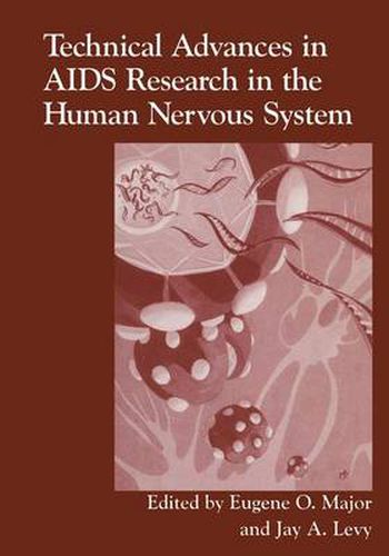 Cover image for Technical Advances in AIDS Research in the Human Nervous System