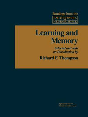 Cover image for Learning and Memory