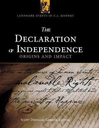 Cover image for The Declaration of Independence: Origins and Impact