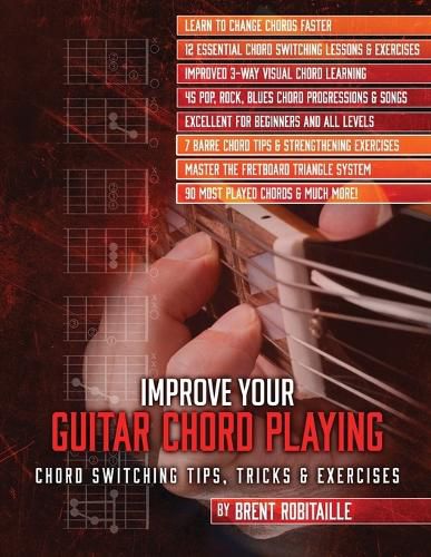 Cover image for Improve Your Guitar Chord Playing: Chord Switching Tips, Tricks & Exercises