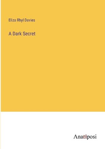 Cover image for A Dark Secret