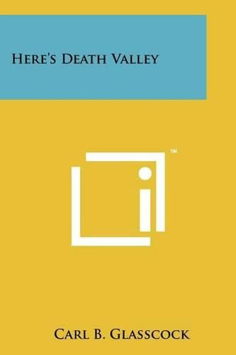 Cover image for Here's Death Valley