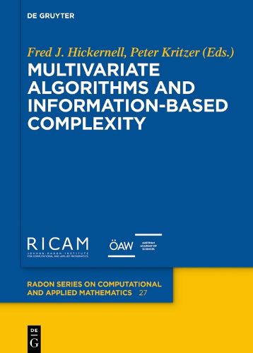 Cover image for Multivariate Algorithms and Information-Based Complexity