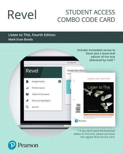 Cover image for Revel for Listen to This -- Combo Access Card