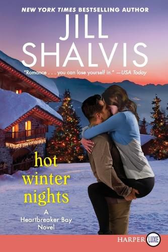 Cover image for Hot Winter Nights [Large Print]