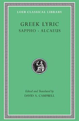 Cover image for Greek Lyric: Sappho and Alcaeus