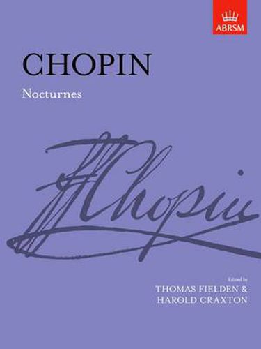 Cover image for Nocturnes for Piano Solo