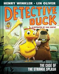 Cover image for Detective Duck: The Case of the Strange Splash (Detective Duck #1)