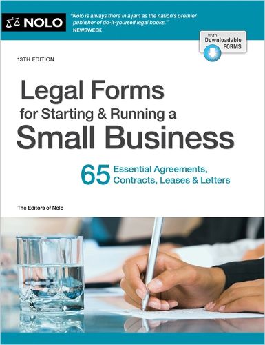 Cover image for Legal Forms for Starting & Running a Small Business