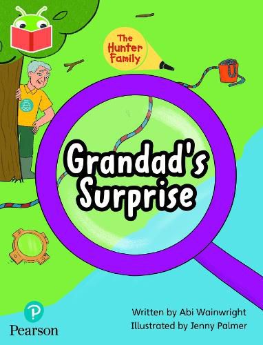 Cover image for Bug Club Independent Phase 5 Unit 24: The Hunter Family: Grandad's Surprise