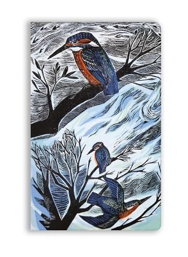 Cover image for Angela Harding: Suffolk Kingfishers (Soft Touch Journal)