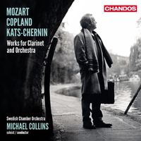 Cover image for Mozart Copland Kats Chernin Clarinet And Orchestral Works