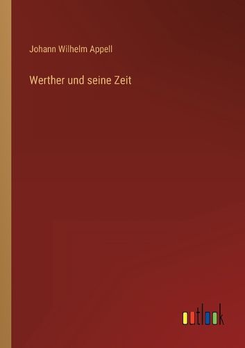 Cover image for Werther und seine Zeit