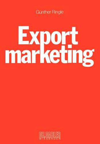 Cover image for Exportmarketing