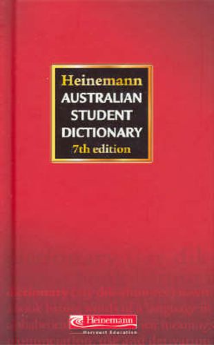 Cover image for Heinemann Australian Student Dictionary